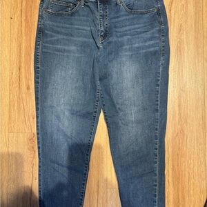 LuLaRoe Women's Blue Skinny Jeans - Faded Indigo Wash